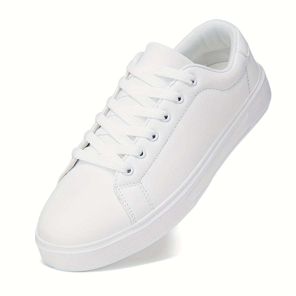 Trendy Casual Footwear for Men: New Breathable White sneakers for Spring 2025