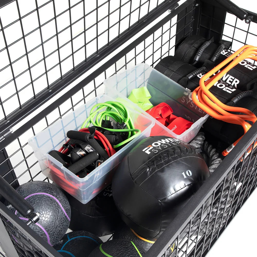 Power Systems APEX Cage Fitness Equipment Storage
