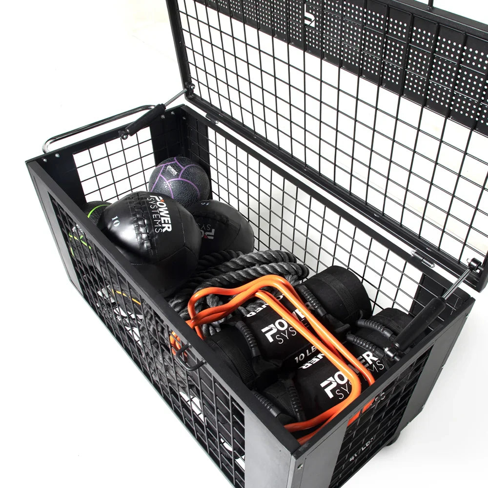 Power Systems APEX Cage Fitness Equipment Storage