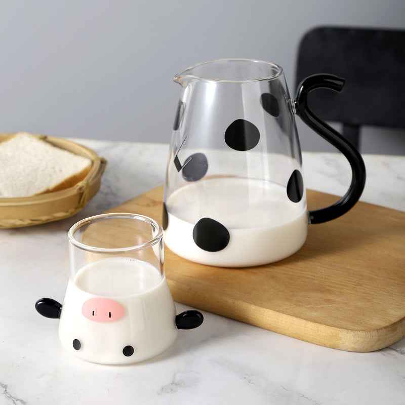 Creative Cold Water Jug Household Glass High Appearance And Lovely