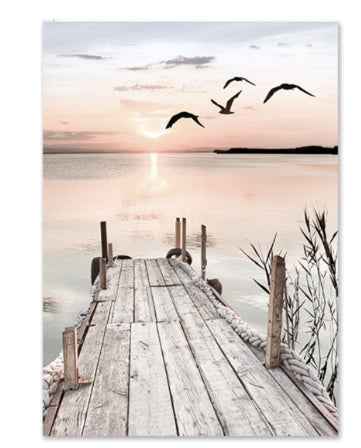 HD Abstract Warm-style Decorative Gallery Corridor Entrance Painting Core