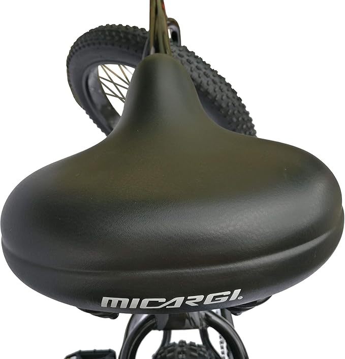 Micargi Slugo A Male 26" Beach Cruiser Bike with 1-Speed Disc Brakes and FAT Tires