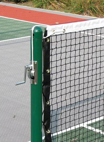Douglas® DTP-37 Round Steel Tennis Net Posts, 3″ OD