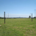 Douglas® Outdoor In-Ground Volleyball Net System with 3" Square Steel Posts