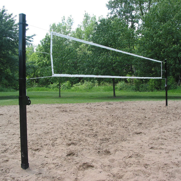 Douglas Outdoor In-Ground Volleyball Net System with 3.5" Square Steel Posts