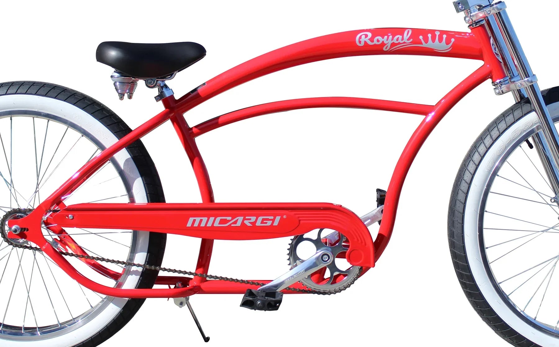 Micargi 26" Royal 36 Spokes Single Speed Coaster Brake Bike