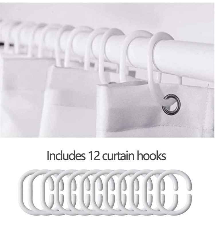 Creative 3D Swan Shower Curtain America Europe