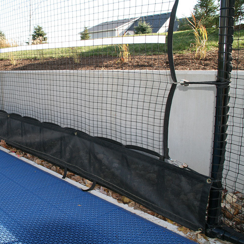 Tennis Court Rebounder with Net and Frame | 10' W or 20' W