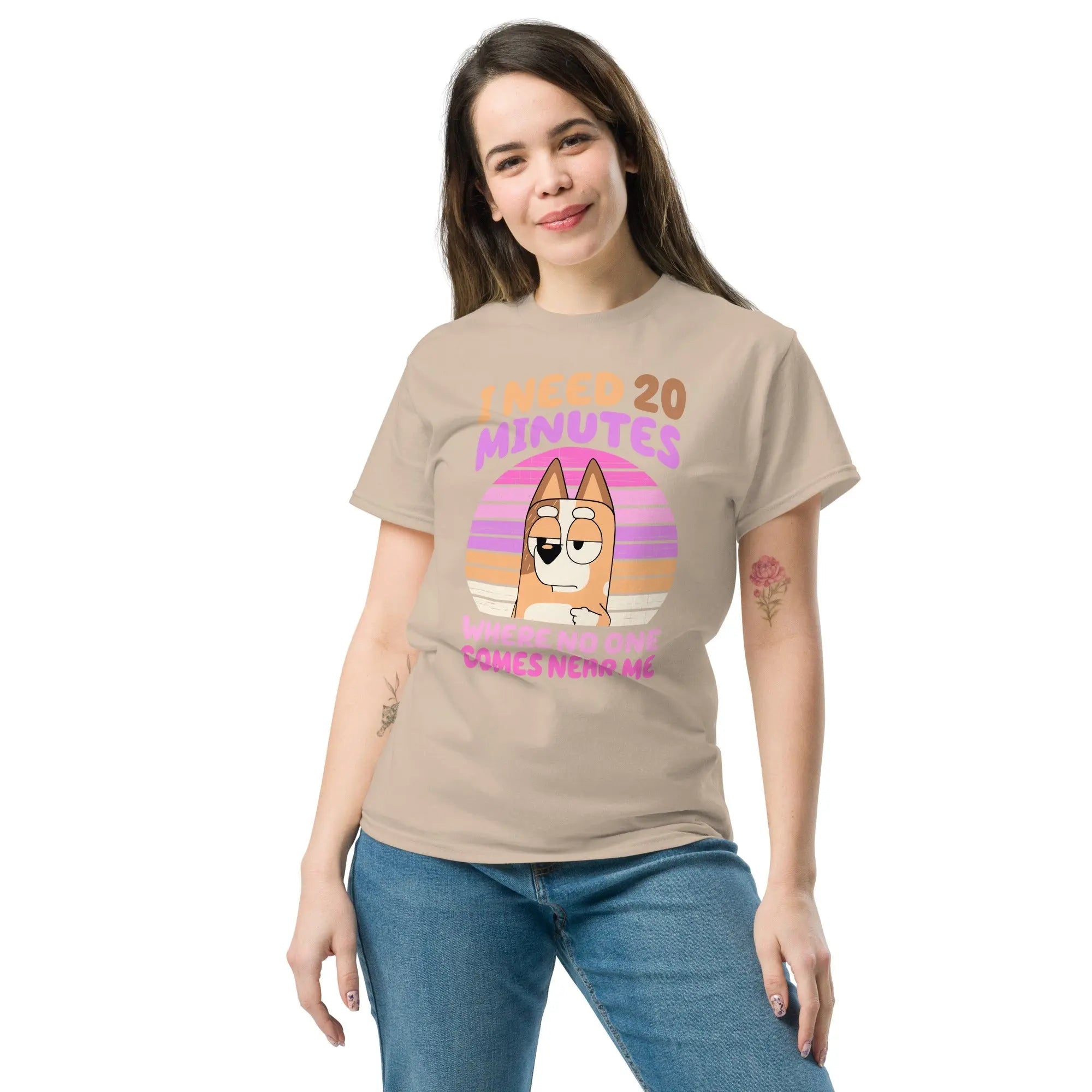 Bluey "I Need 20 Minutes" Tee