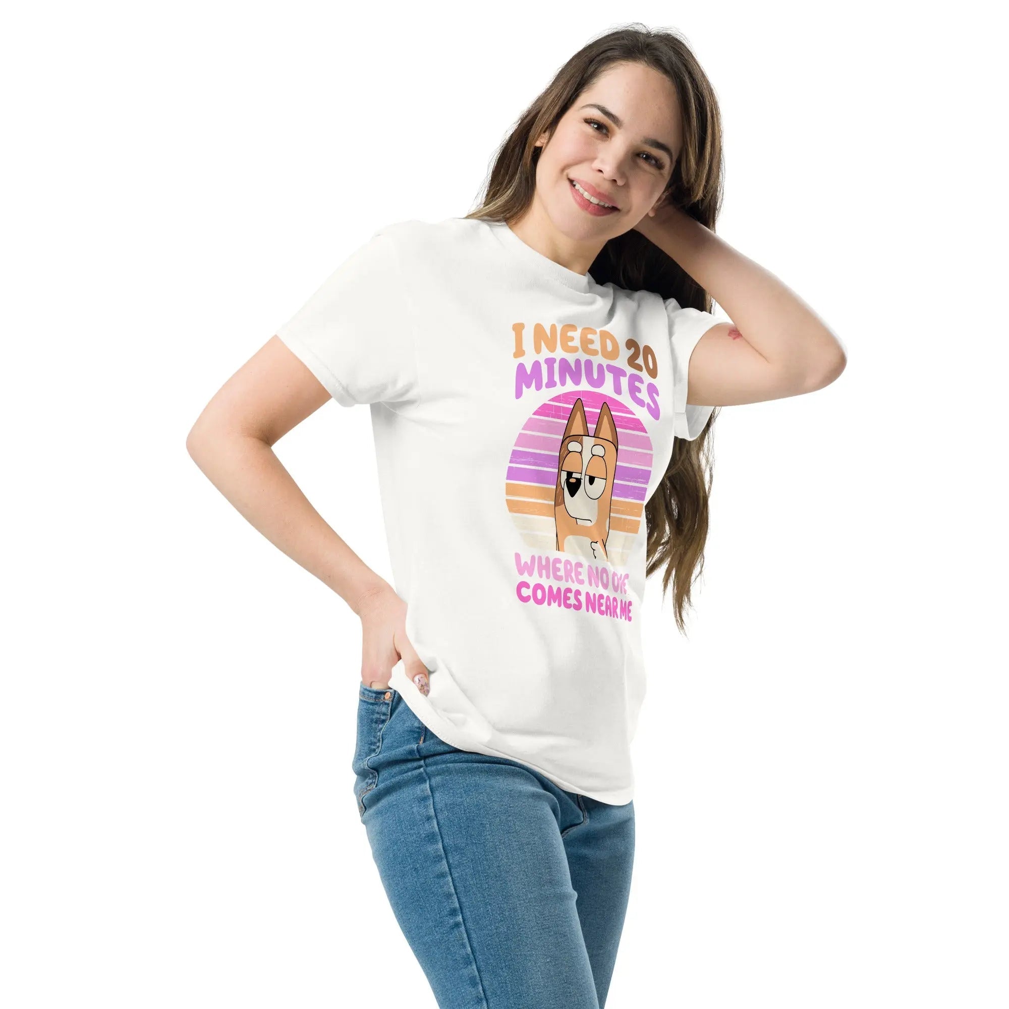 Bluey "I Need 20 Minutes" Tee