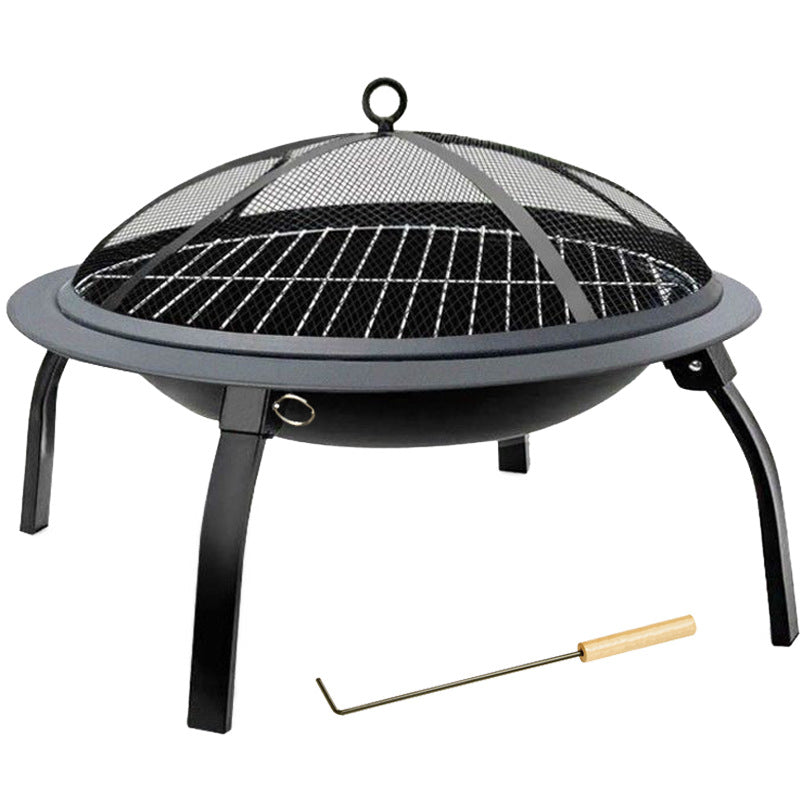 Folding BBQ Grill Outdoor CampStove Portable Barbecue Grill Household Charcoal Heating Brazier Charcoal Stove Indoor Roasting Stove