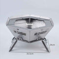 Portable Kebabs Outdoor Camping Charcoal Barbecue Grill