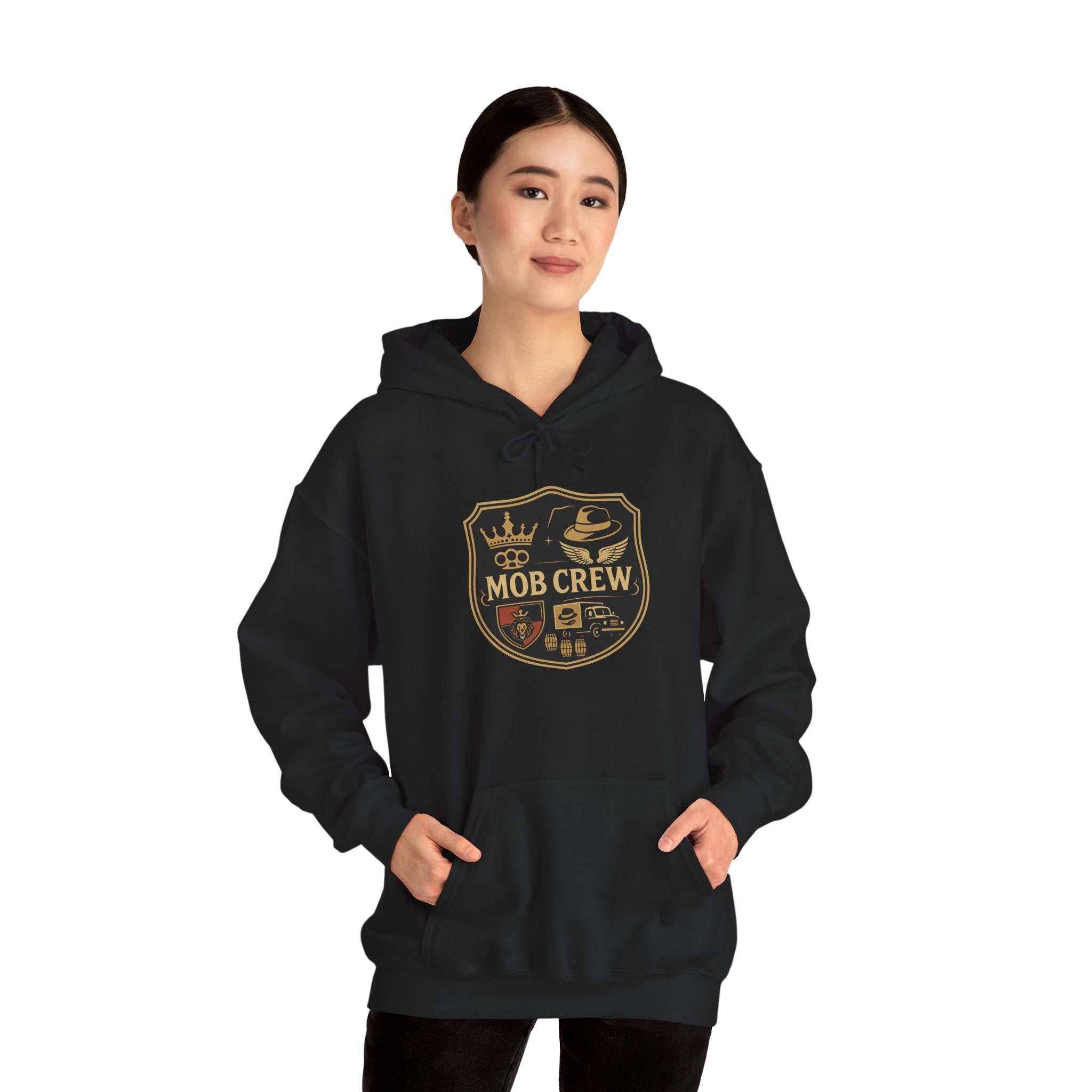 Mob Crew Hoodie 4 Family Shield - Stylish Comfort for Every Family Member