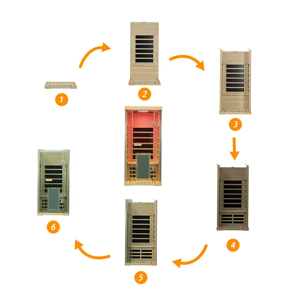 Wizzisauna SH01 1 Person Far Infrared Sauna *Pre-Order*