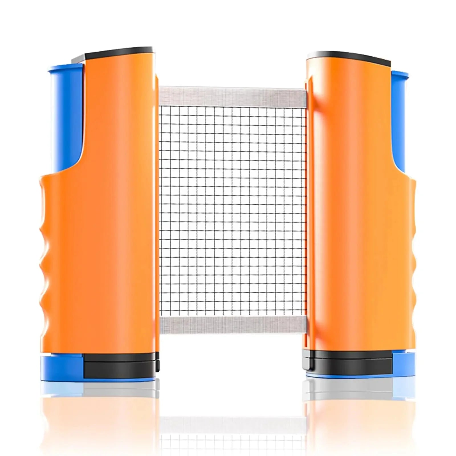 72" Retractable Table Tennis Net with Clamps Portable Ping Pong Net Rack for Any Table Replacement Table Tennis Net Rack Posts
