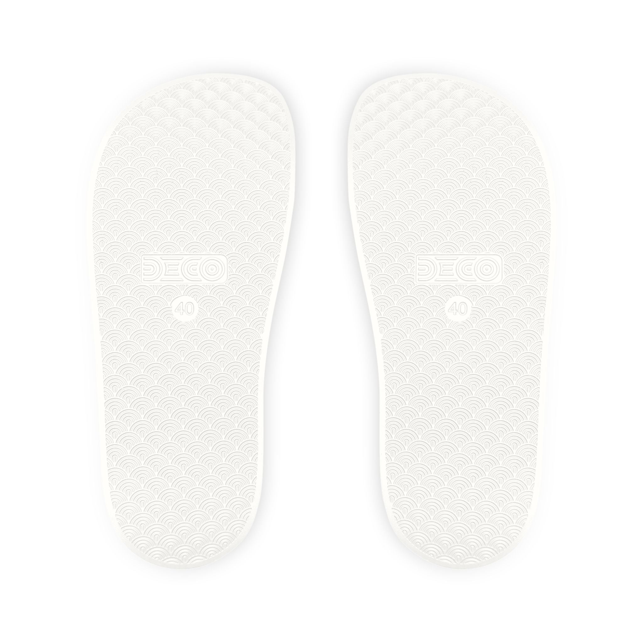 Mob Crew Men’s Crew Logo Slide Sandals Removable-Strap Pool & Casual Slides