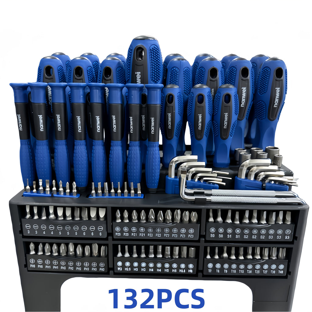 10/100/126/132pcs Magnetic Precision Screwdriver Set with Insulated Tips & Plastic Case - Professional Electronics Repair Kit Suitable for Electronics, Smartphones, Devices, Auto Repair, DIY - Ideal for Daily Use & Holiday Gi