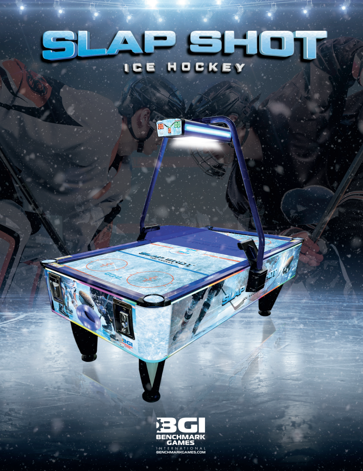 Slap Shot Air Hockey Table by Benchmark Games