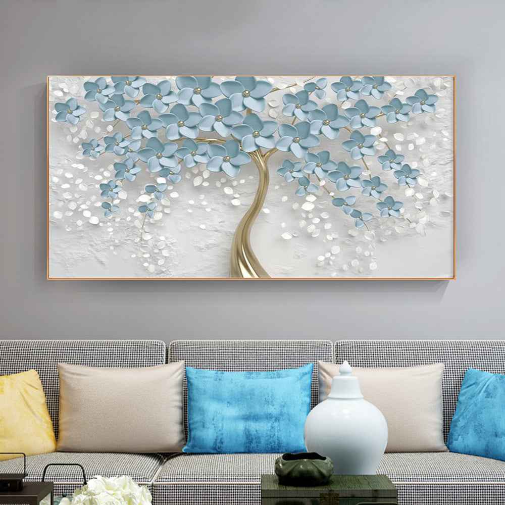 Abstract Rainbow Soul Tree Colorful Trees Plant Mural