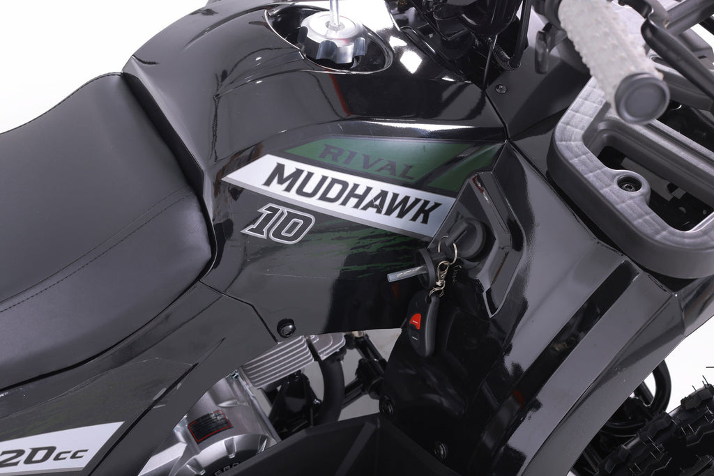 Tao Motor Mudhawk 10 Youth ATV with Remote Shut Off - 120cc