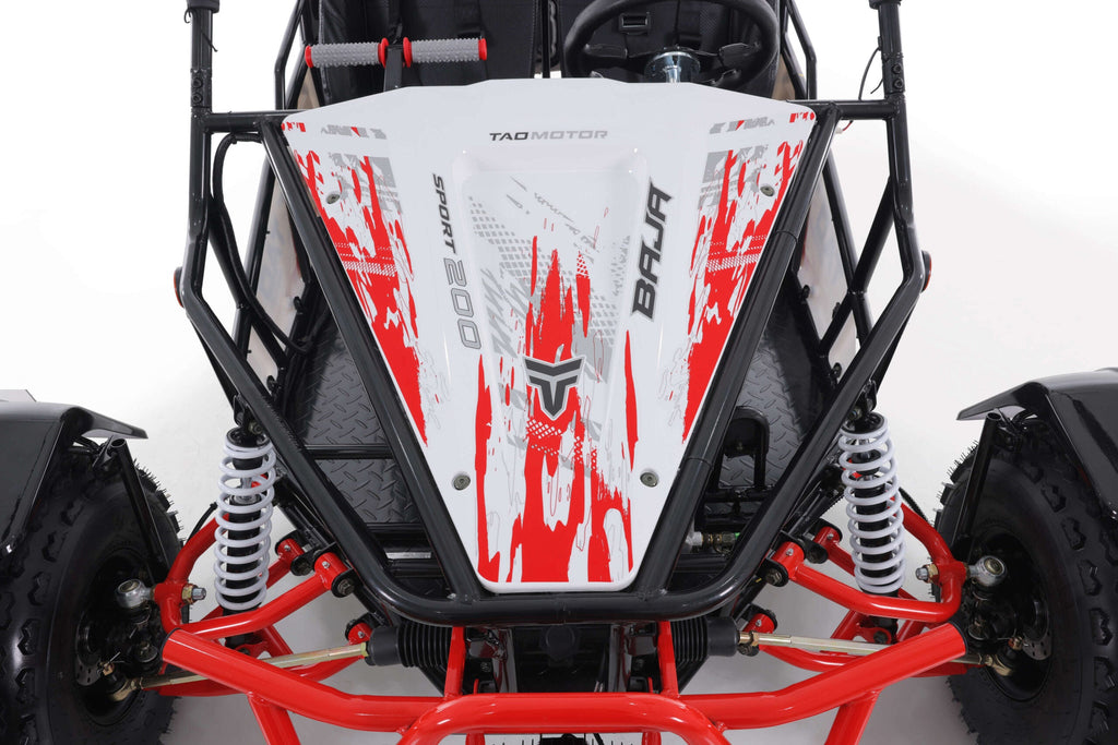 Tao Motor Baja Sport 200 Adult Go-Kart - Large-Sized Go Kart 170cc