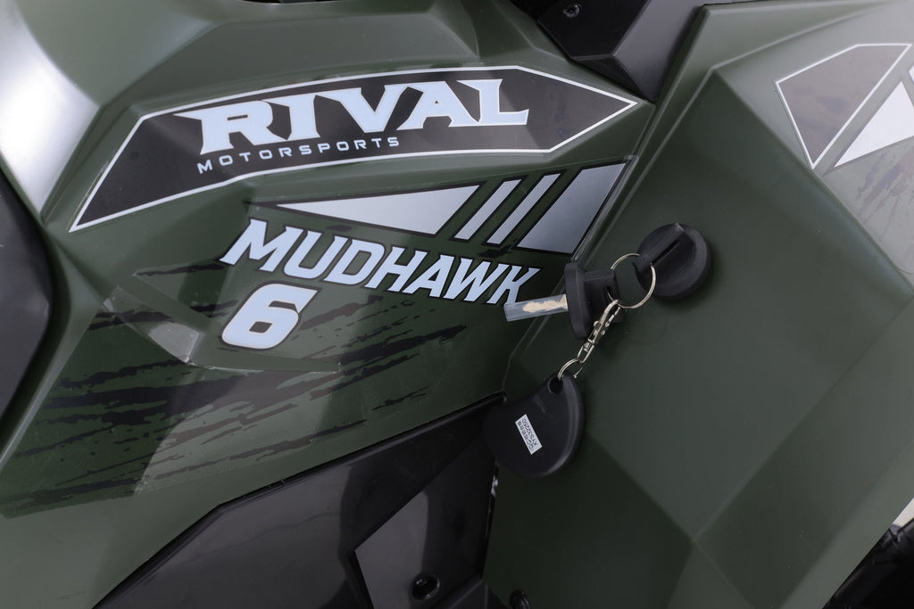 Tao Motor Mudhawk 6 Youth ATV with Remote Shut Off