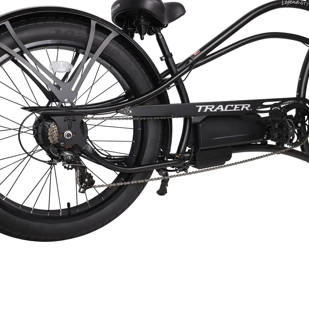 Tracer Legend GT7 1000W Stretch Cruiser Chopper Bike