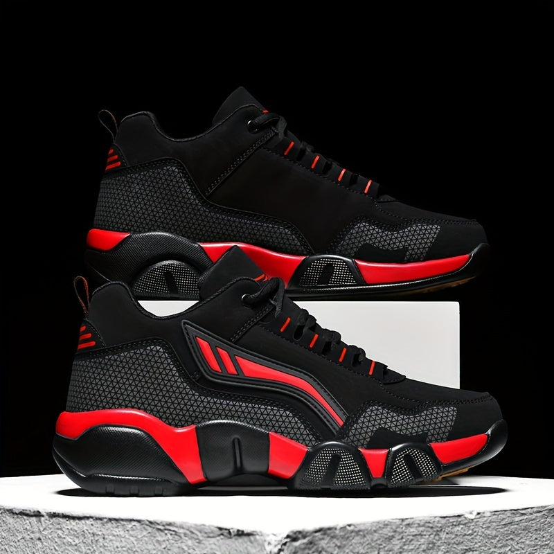 Lace-Up Thick Cushion Insole Men's Sneakers