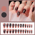 Fake Nail Patches Hand Wearing Art