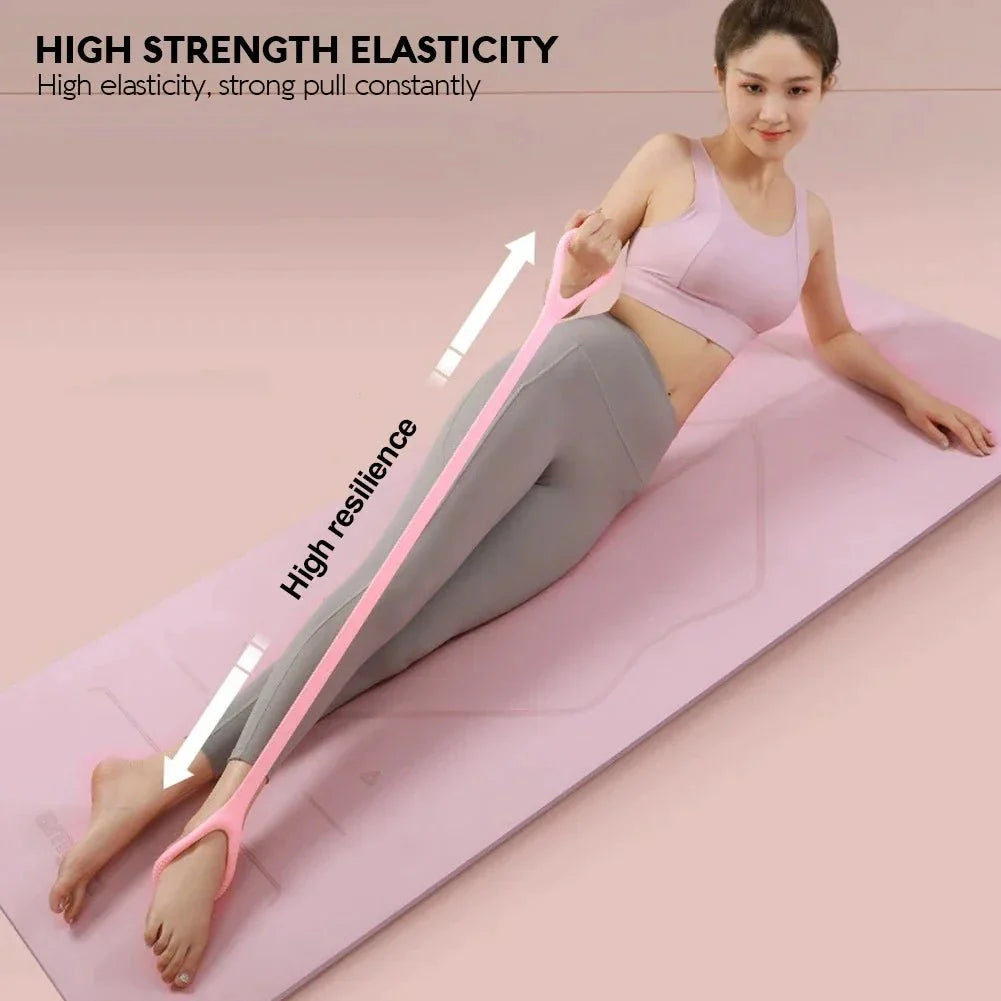 8-shaped Fitness Resistance Band Sports Workout Elastic Band Home Fitness Rubber Pull Rope Yoga Training Exercise Gym Equipment