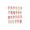 Hot Selling Leopard Nail Art Handmade Almond Short