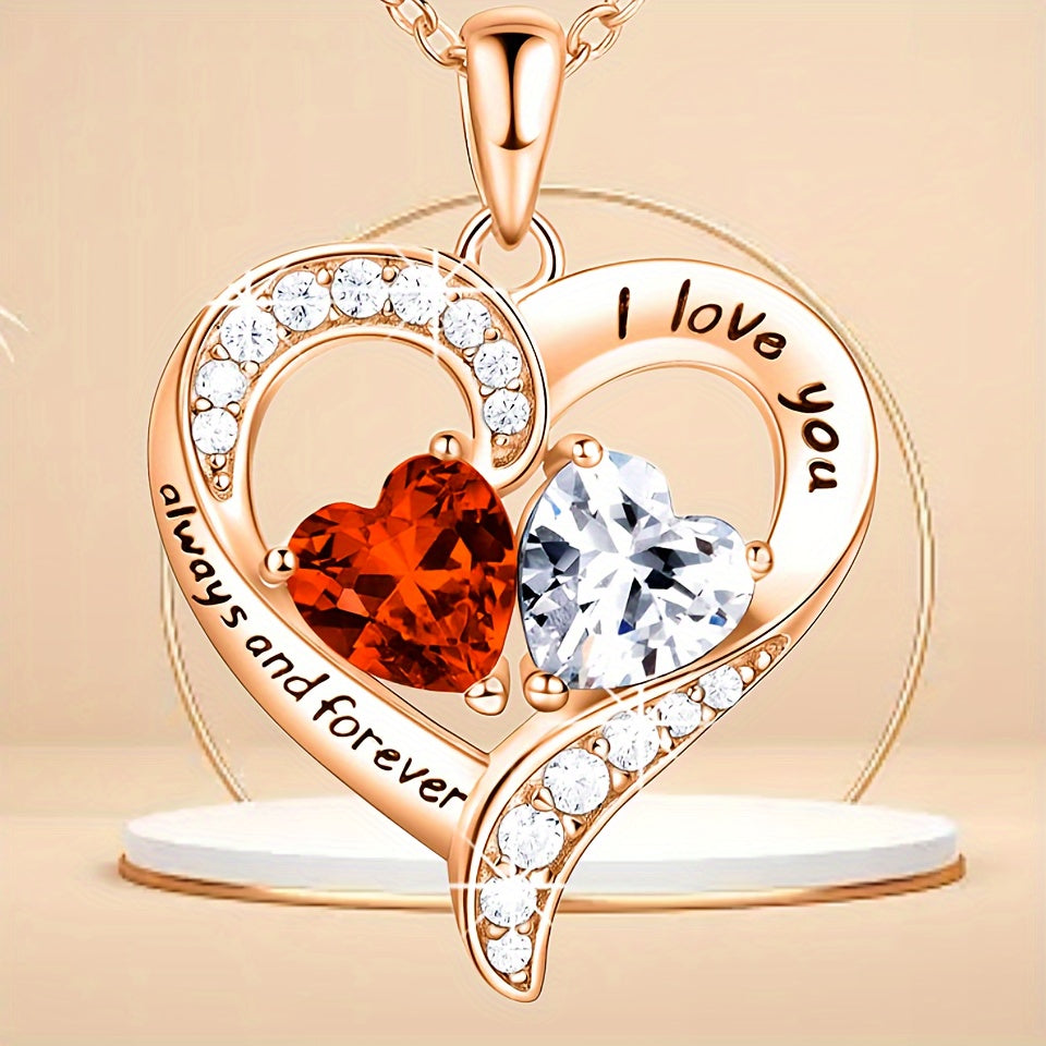 Silvery Fashion Exquisite Elegant Love Trendy Jewelry Thanksgiving Christmas Birthday Gift Memorial Gift