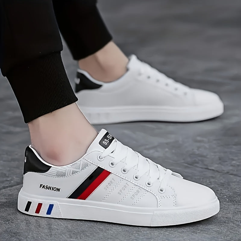 Mens Casual Sports Shoes Low Cut Lace-Up Breathable and Versatile
