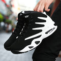 Professional Basketball Shoes for Men, Comfortable High-top Breathable Non-slip Shock Absorbing Lace-up Cushion Sneakers for Training, Running And Stepping