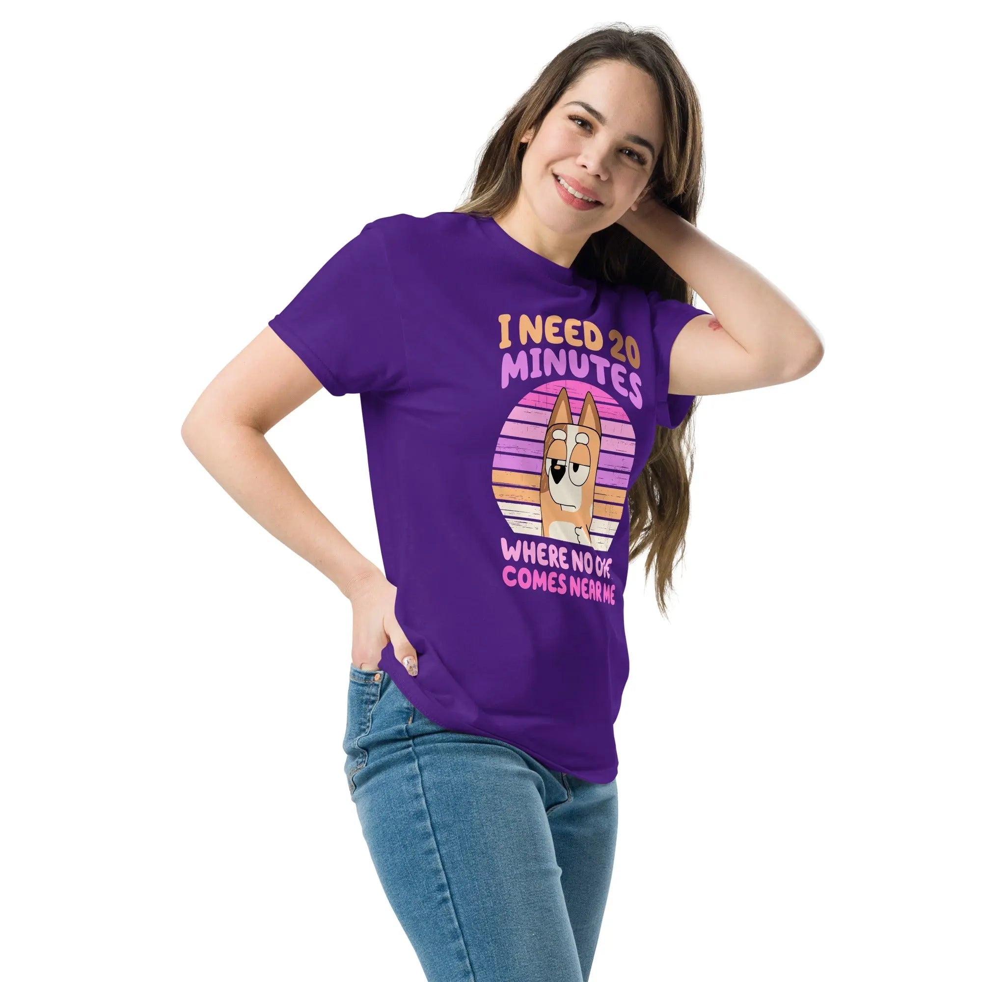 Bluey "I Need 20 Minutes" Tee
