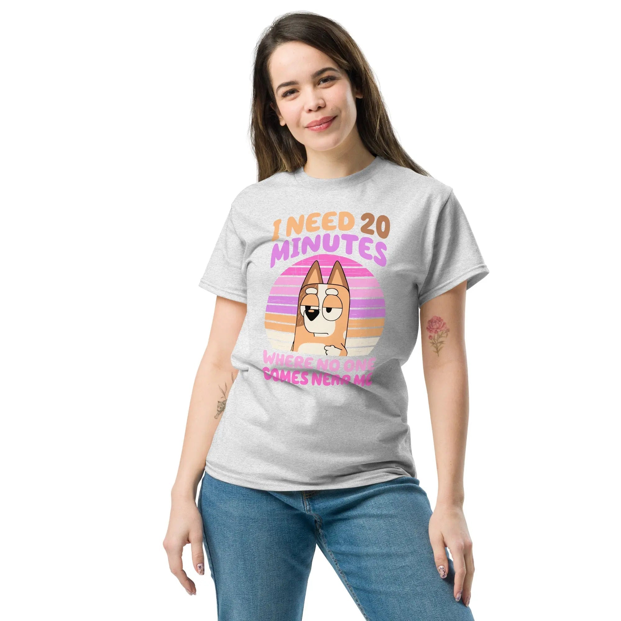 Bluey "I Need 20 Minutes" Tee