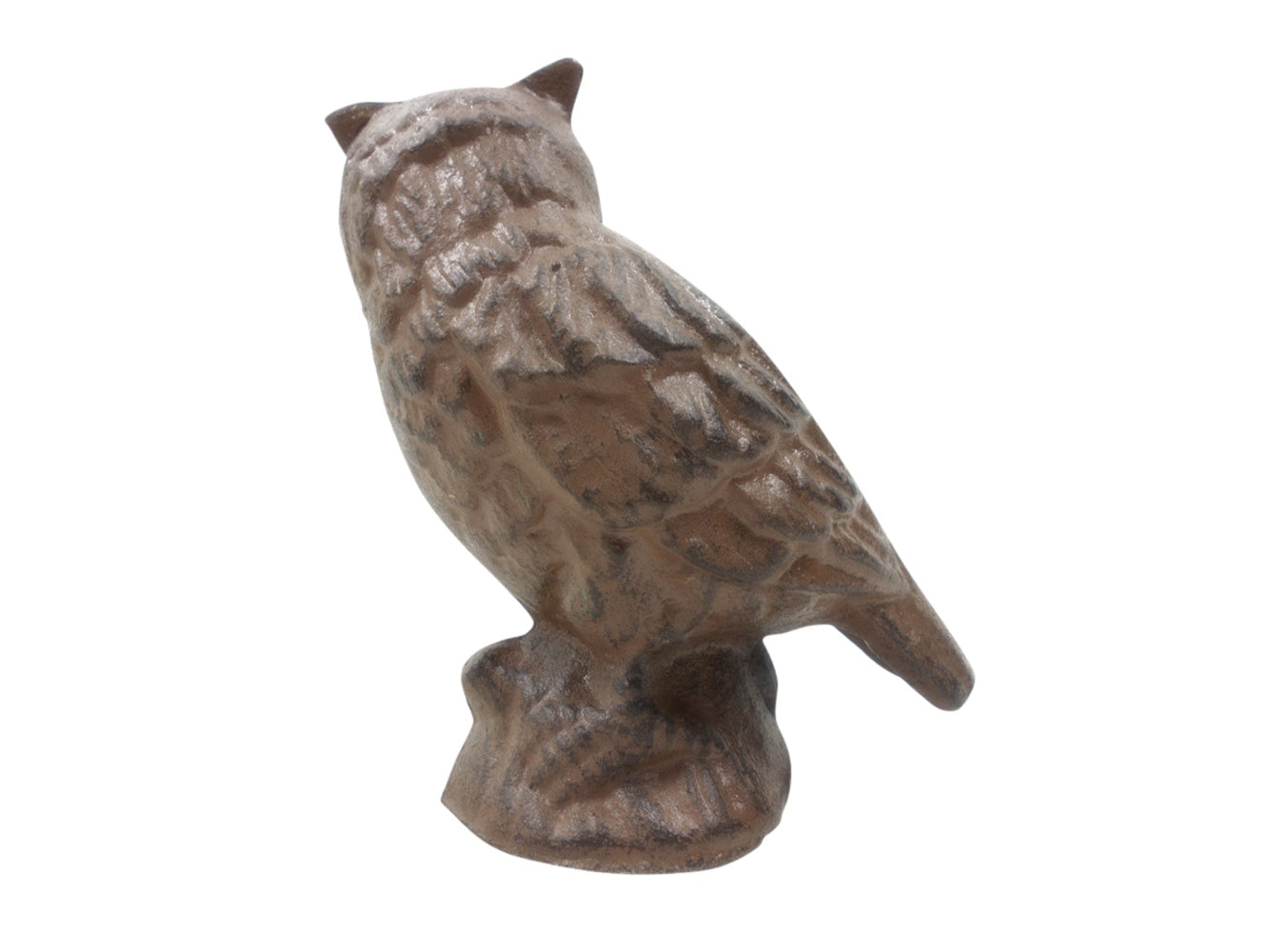 Cast Iron Owl Metal Door Stop 6""