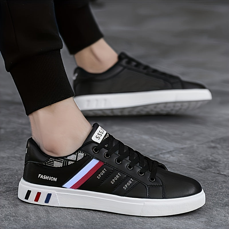 Mens Casual Sports Shoes Low Cut Lace-Up Breathable and Versatile