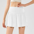 Summer Slimming Fitness High Waist Drawstring Sports Skirt