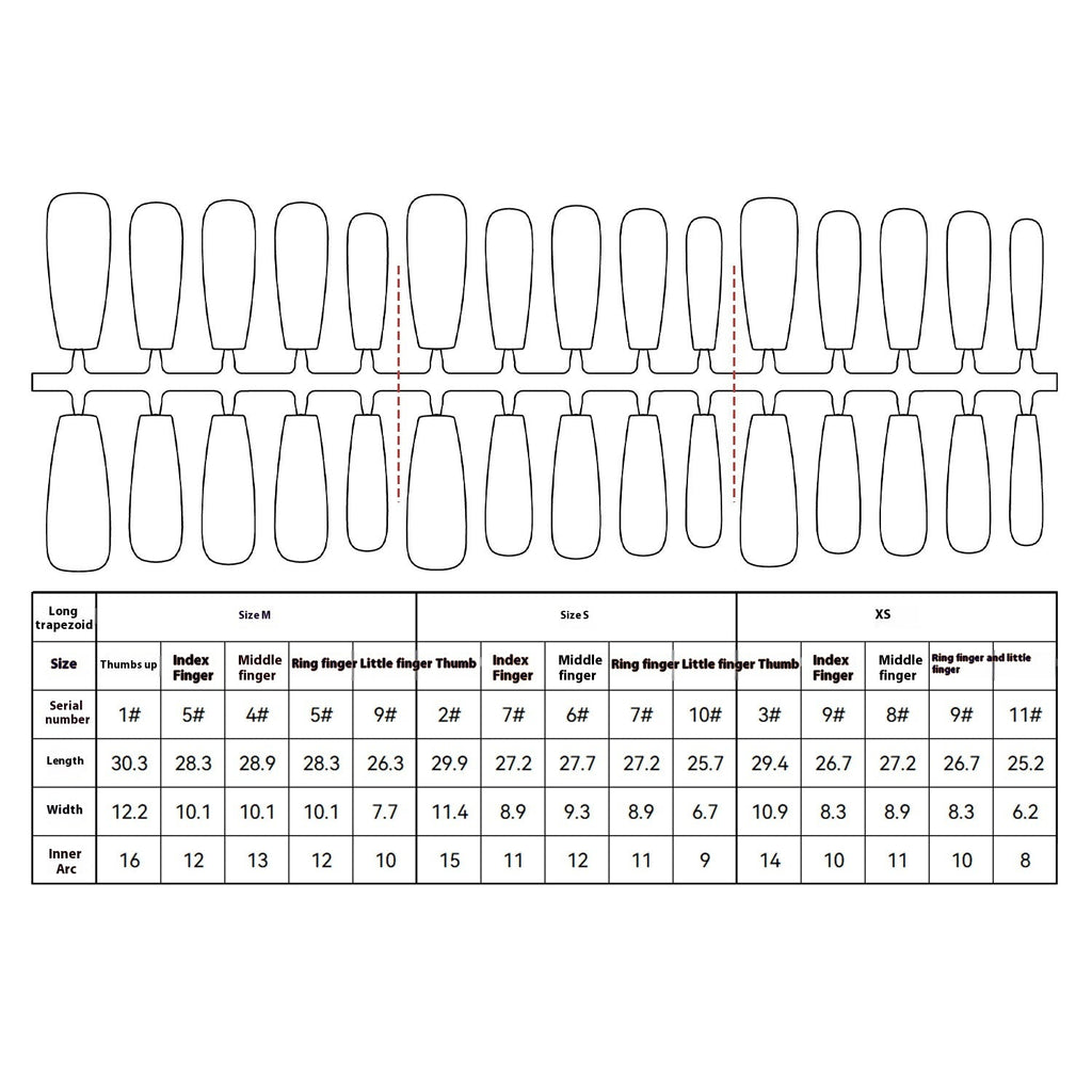 Nine-tail Lady Long Ladder Plated Crystal Suede Frosted Sealing Nail Art
