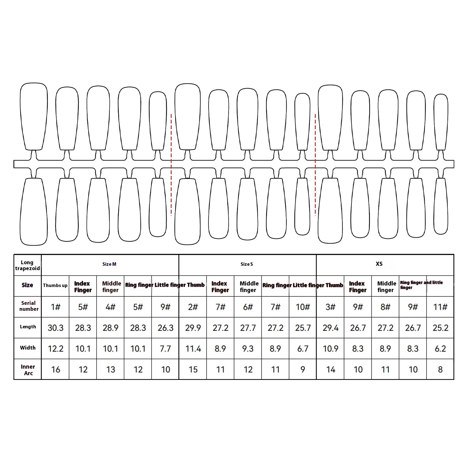 Nine-tail Lady Long Ladder Plated Crystal Suede Frosted Sealing Nail Art