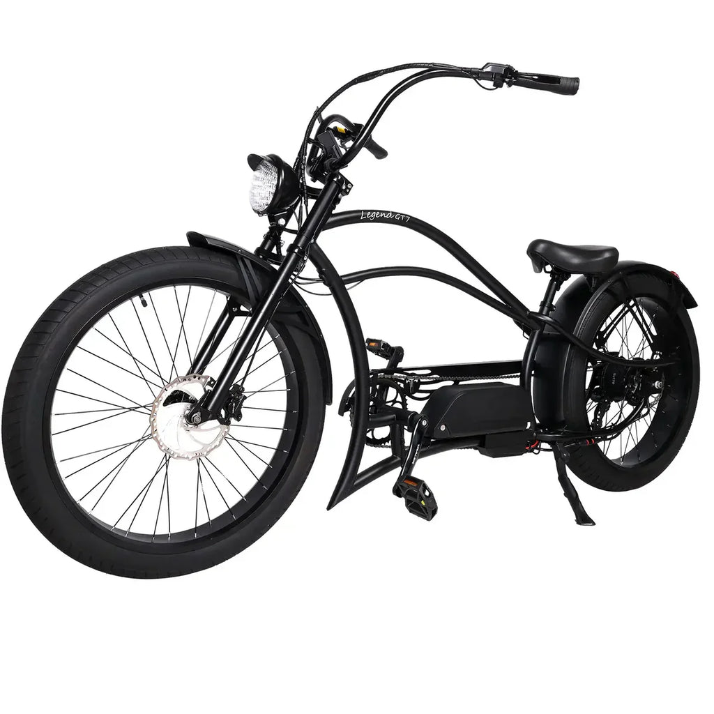 Tracer Legend GT7 1000W Stretch Cruiser Chopper Bike