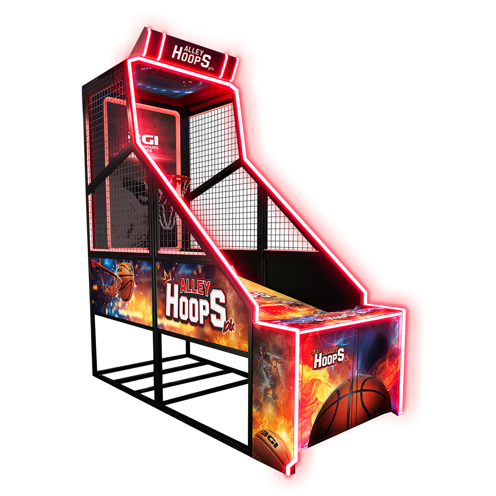 Alley Hoops Deluxe Basketball Arcade Game by Benchmark Games