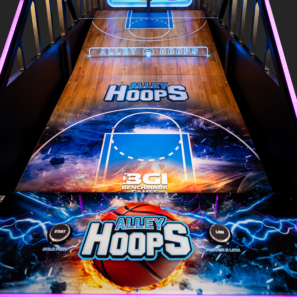 Alley Hoops Standard Basketball Arcade Game by Benchmark Games
