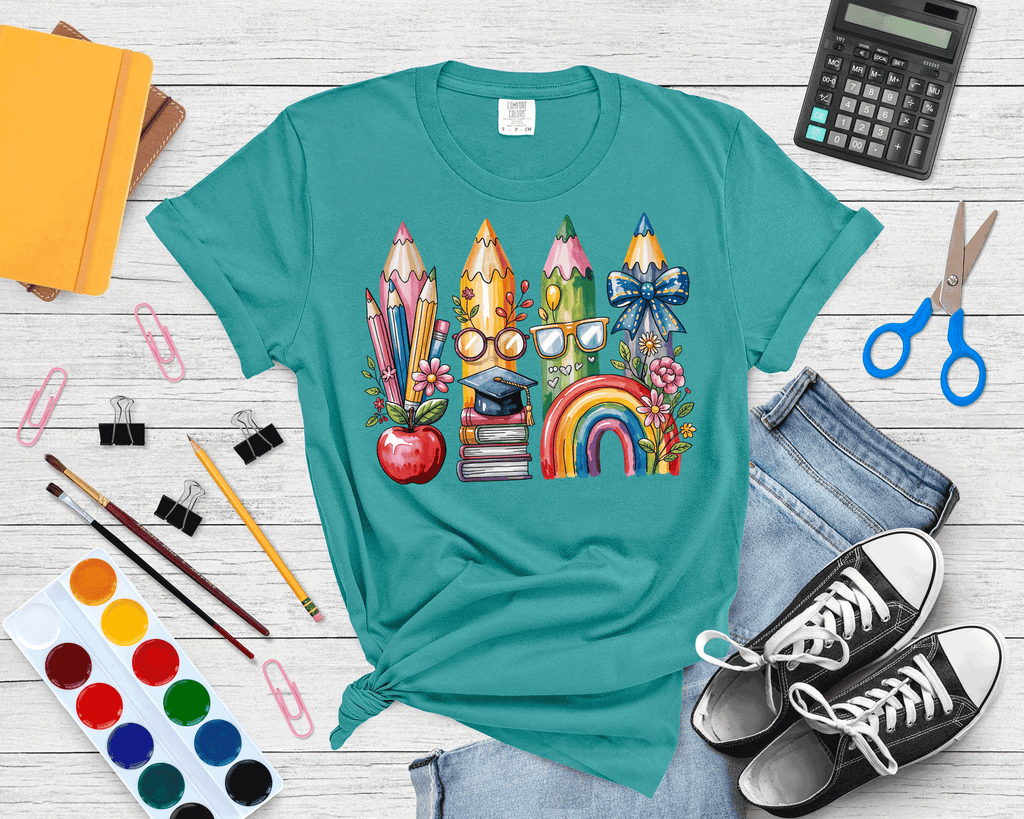 Teacher Back To School Coquette Bow Pencils Cute Gift