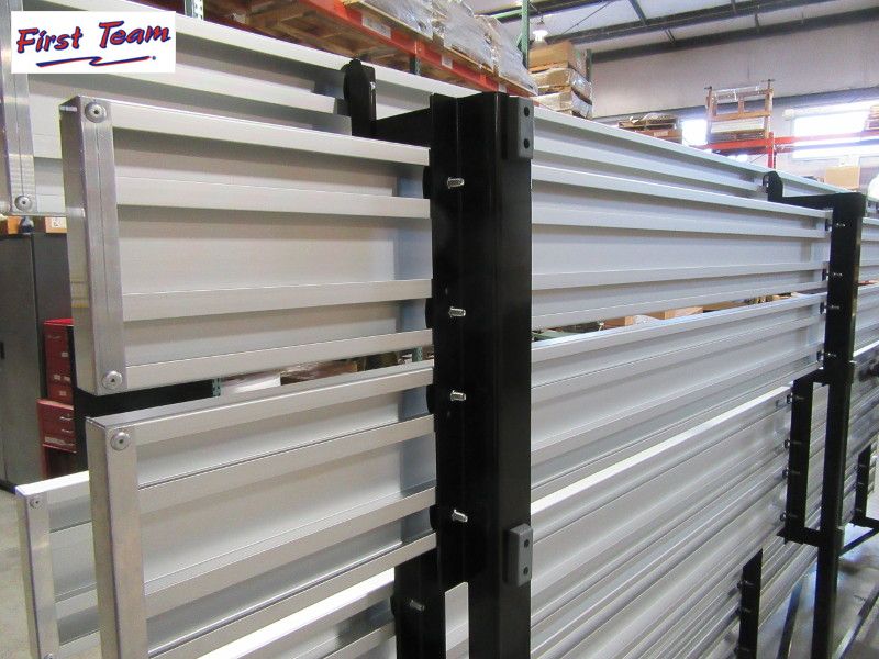 Fanstand™ Indoor Single Footplank Tip-N-Roll Bleachers  by First Team