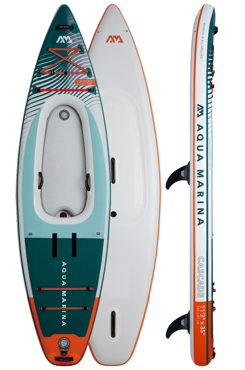 Aqua Marina Cascade Inflatable SUP-Kayak with 2-in-1 DUAL-TECH Paddle *PREORDER*