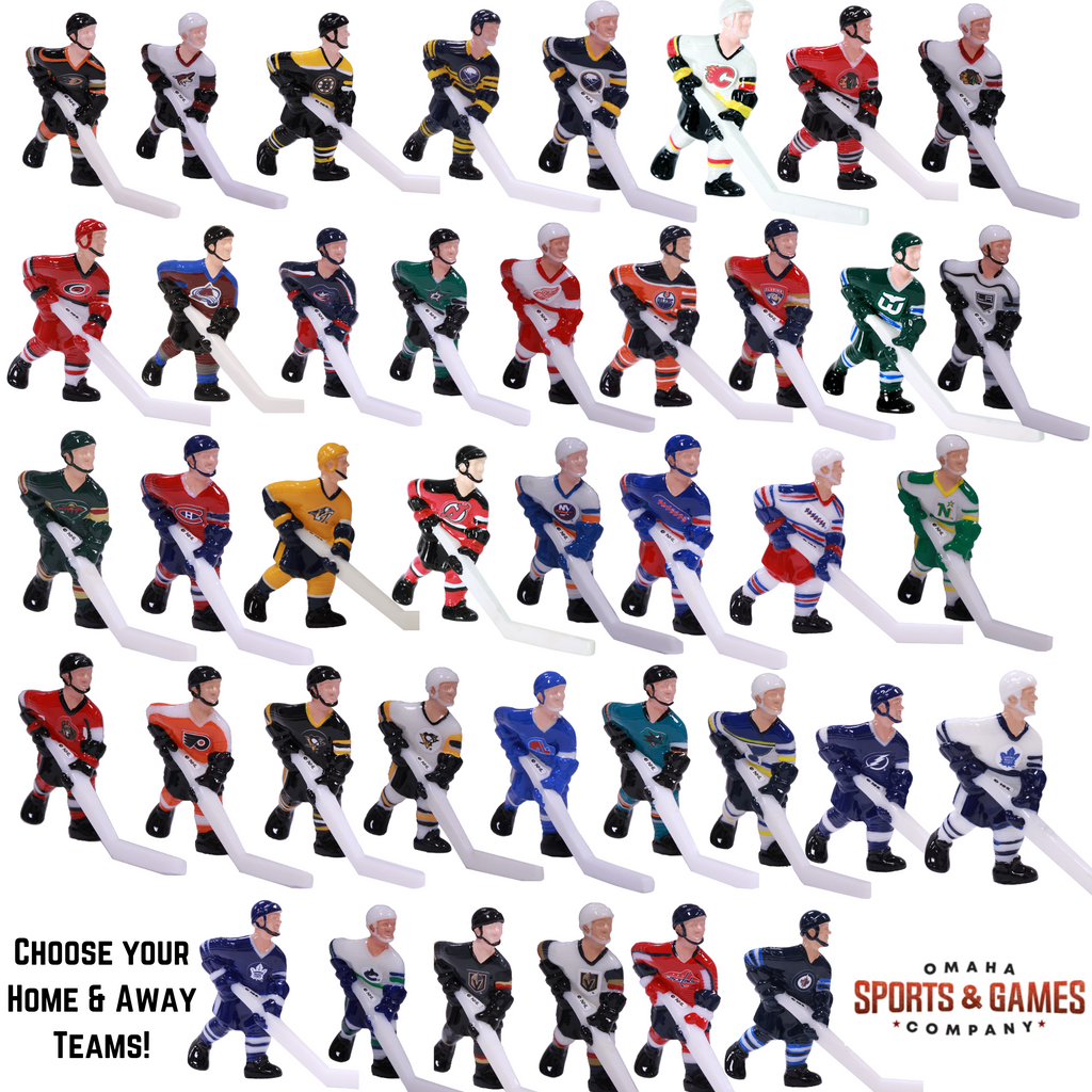 Premium NHL® Licensed Super Chexx PRO® Wood Bubble Hockey Table