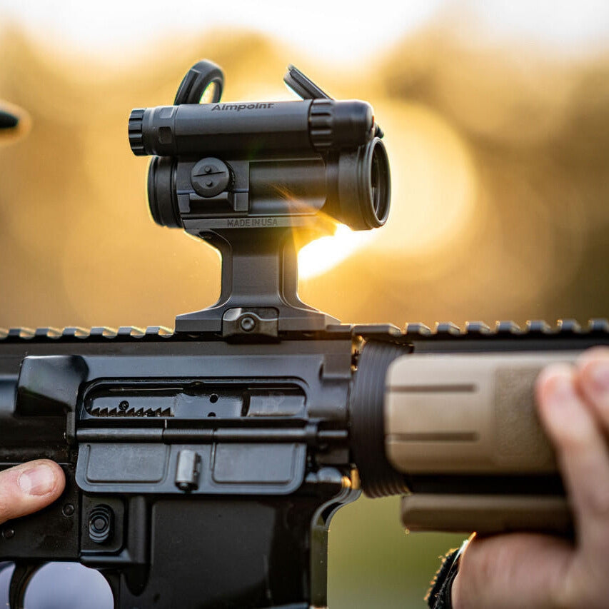 Aimpoint CompM5 | 2 MOA Red Dot Sight | 5-Year Battery Life & Night Vision Compatible