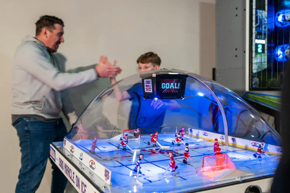 Licensed "Miracle on Ice™ Super Chexx PRO® Bubble Hockey Table